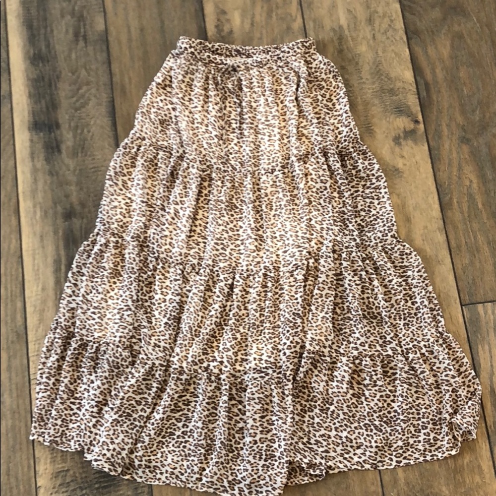 Cheetah skirt